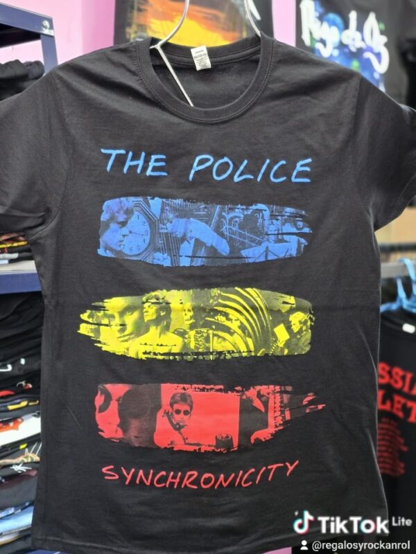 Polera The Police Synchronicity