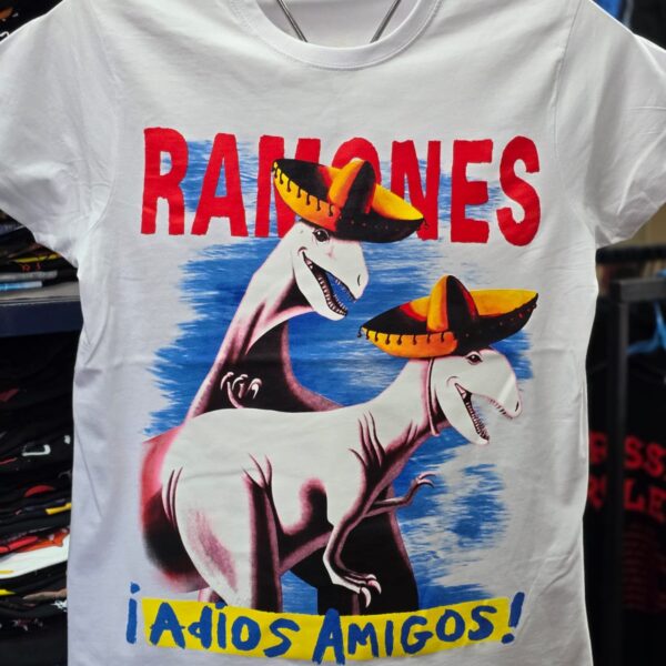 Polera Ramones Adios Amigos