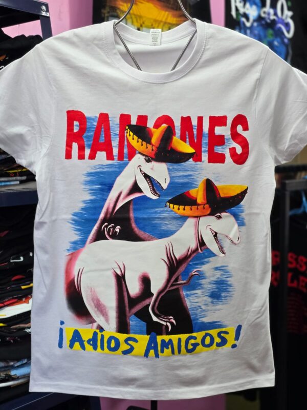 Polera Ramones Adios Amigos