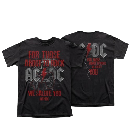 Polera AC/DC For Those About to Rock (We Salute You)