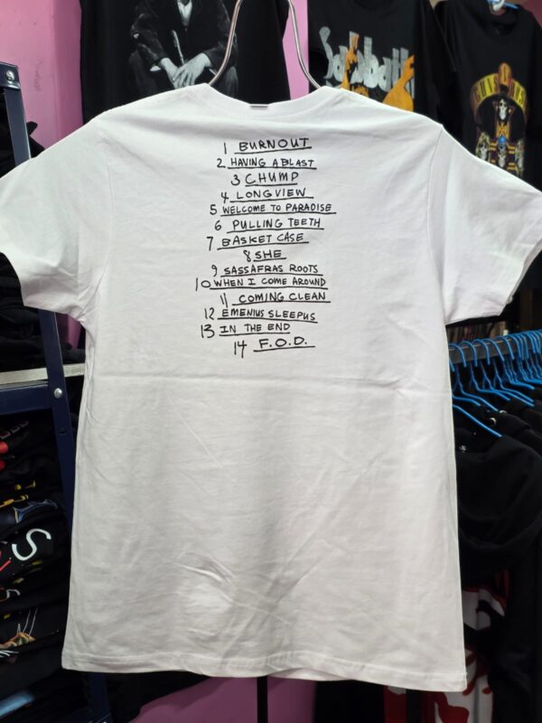 Polera Green Day Dookie White