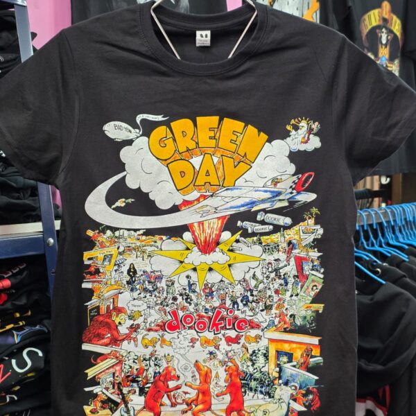 Polera Green Day Dookie Black