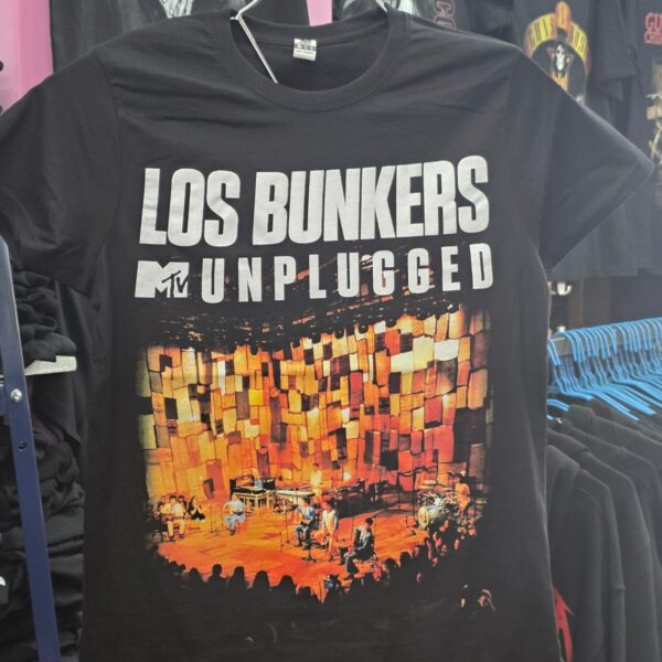 Polera Los Bunkers MTV Unplugged