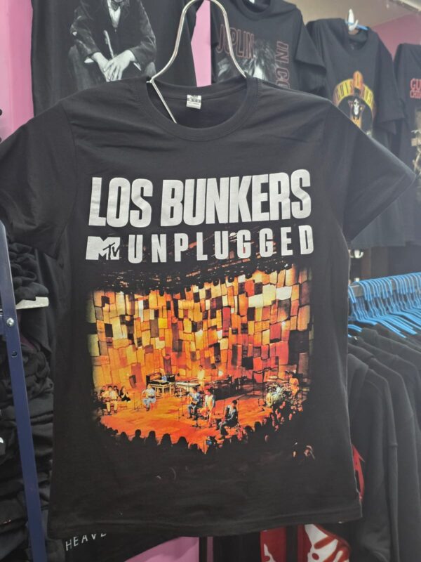 Polera Los Bunkers MTV Unplugged