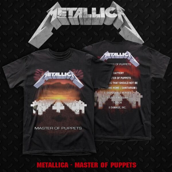 Polera Metallica Master of Puppets