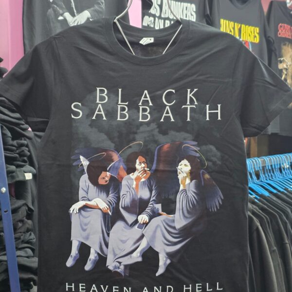 Polera Black Sabbath Heaven and Hell