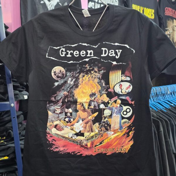 Polera GreenDay Insomniac