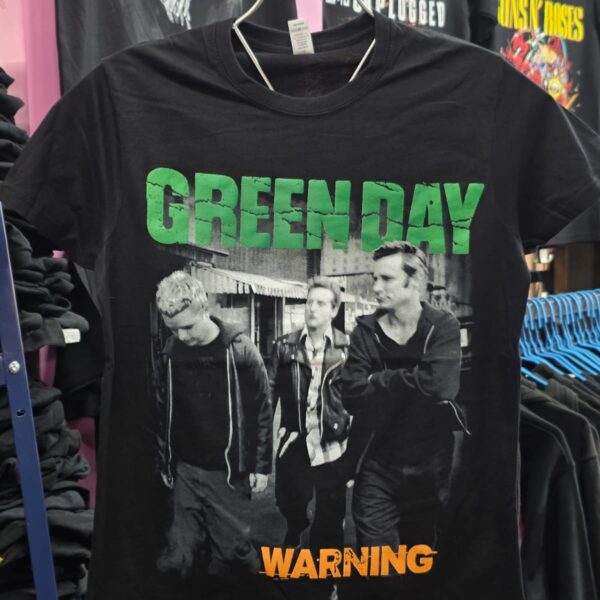 Polera GreenDay Warning