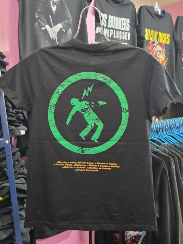 Polera GreenDay Warning