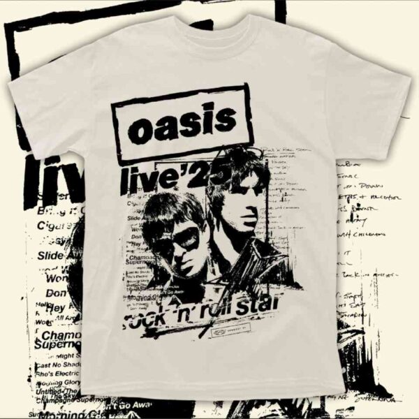 Polera Oasis Live '25 Tour