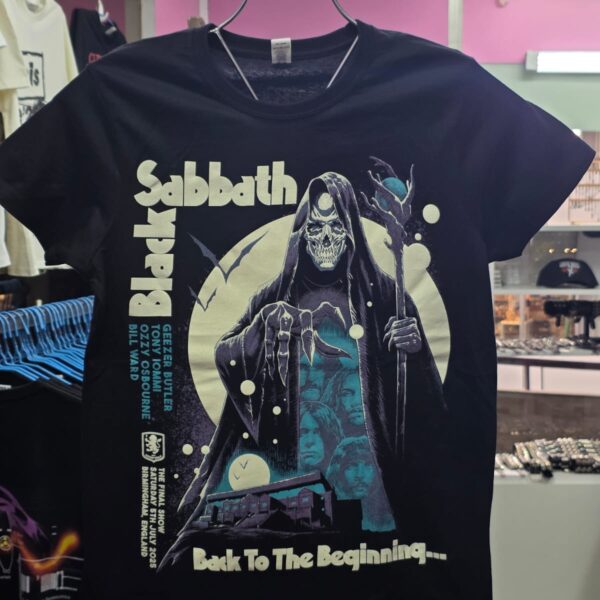 Polera Black Sabbath Back To The Beginning (Variación)