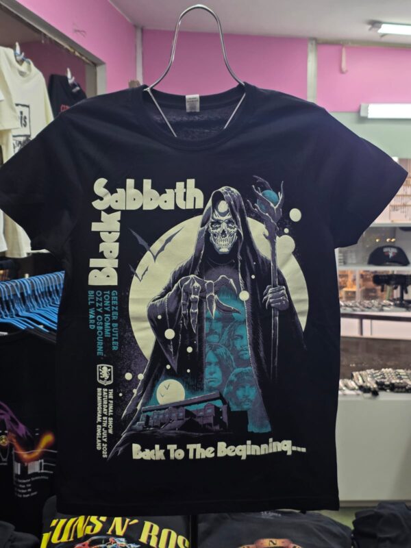 Polera Black Sabbath Back To The Beginning (Variación)