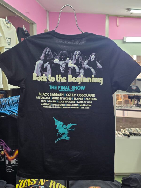 Polera Black Sabbath Back To The Beginning (Variación)