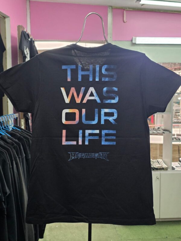 Polera Megadeth This Was Our Life Tour